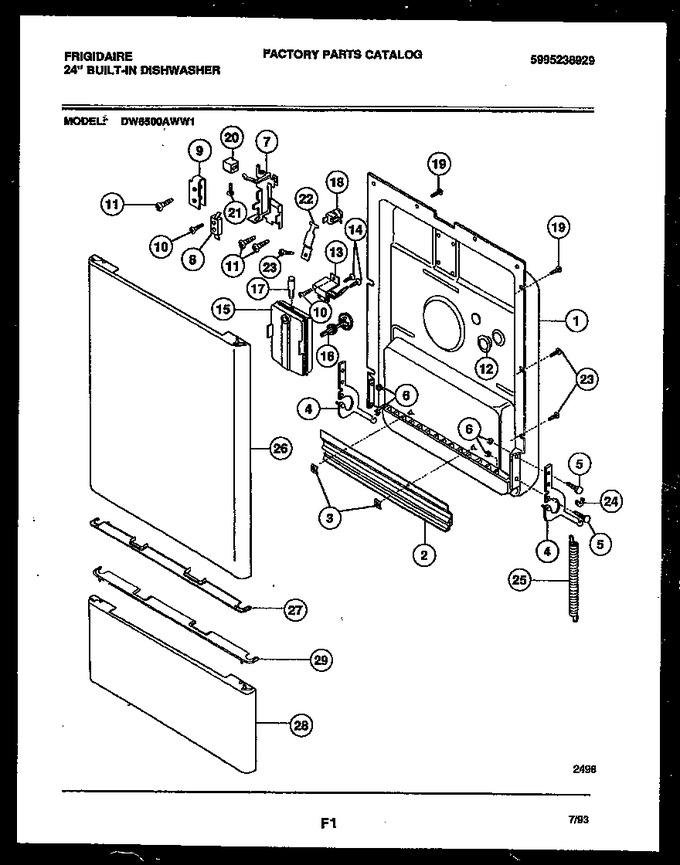 Diagram for DW6500AWL1