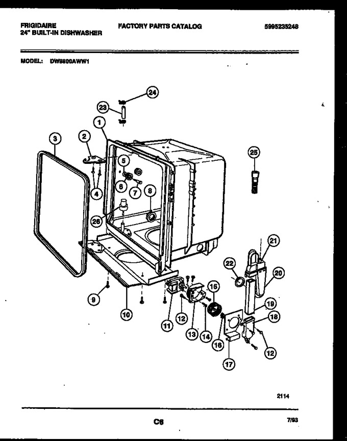 Diagram for DW8800AWL1