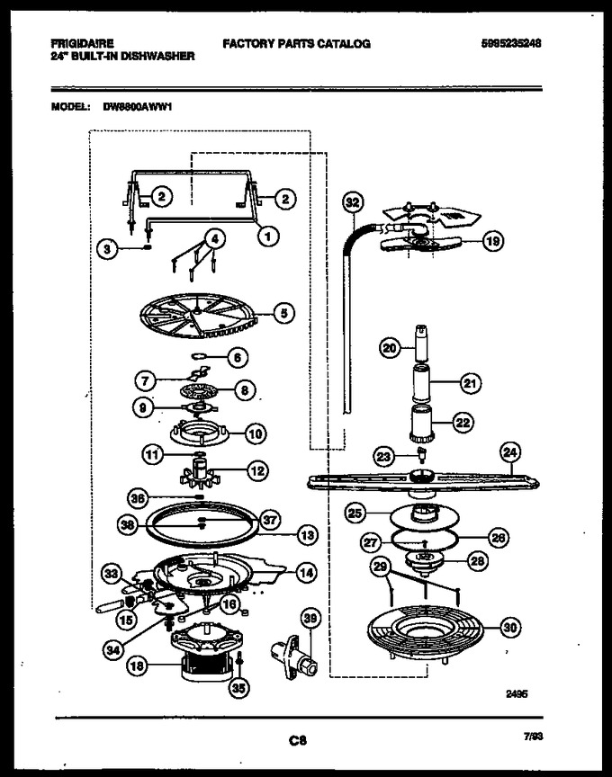 Diagram for DW8800AWW1