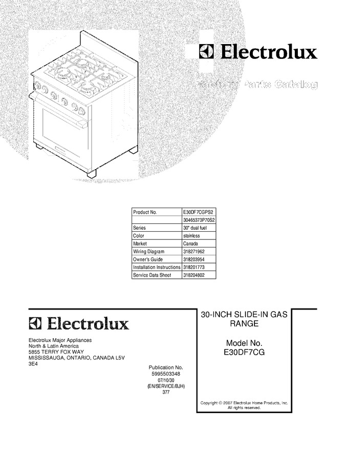 Diagram for E30DF7CGPS2
