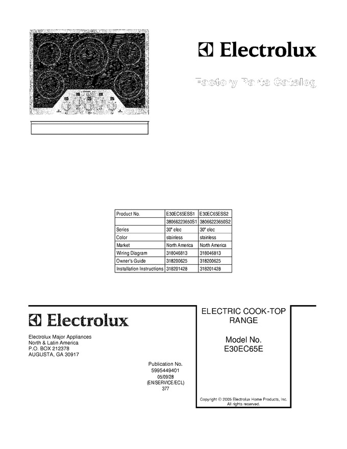 Diagram for E30EC65ESS2