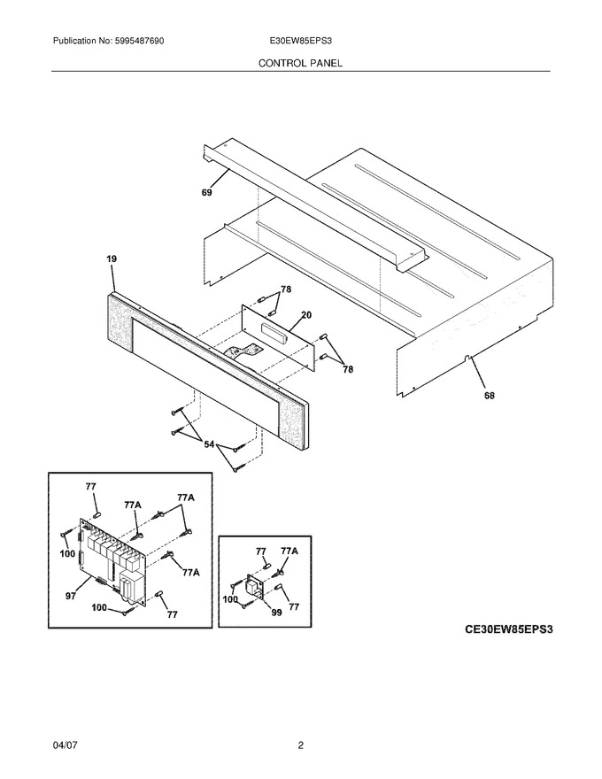 Diagram for E30EW85EPS3