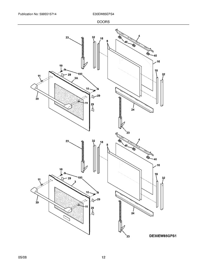 Diagram for E30EW85EPS4