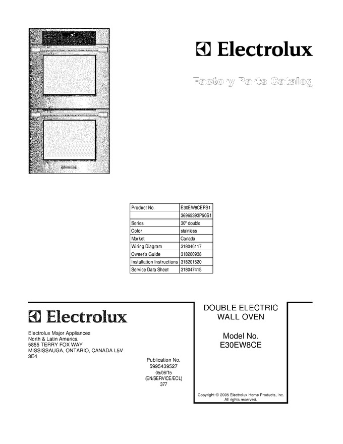Diagram for E30EW8CEPS1