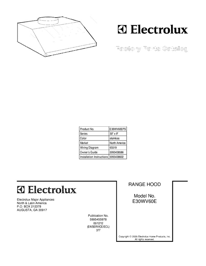 Diagram for E30WV60EPS