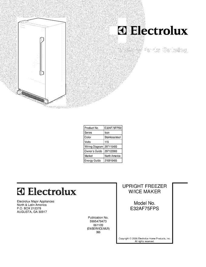 Diagram for E32AF75FPS0