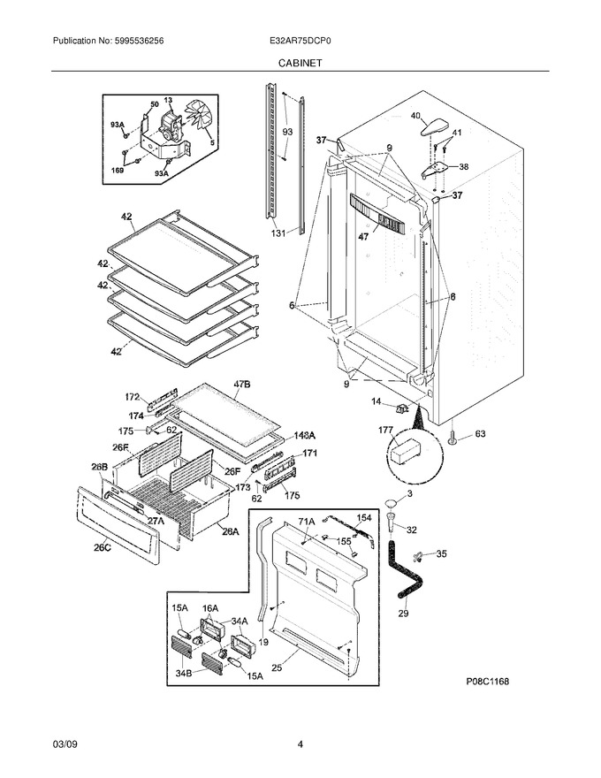 Diagram for E32AR75DCP0