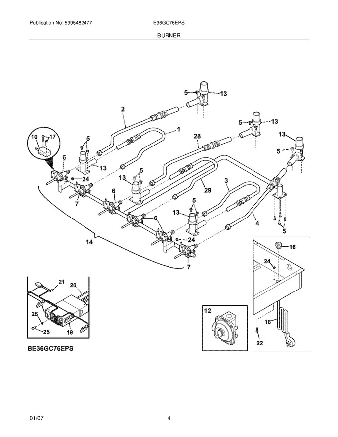 Diagram for E36GC76EPS