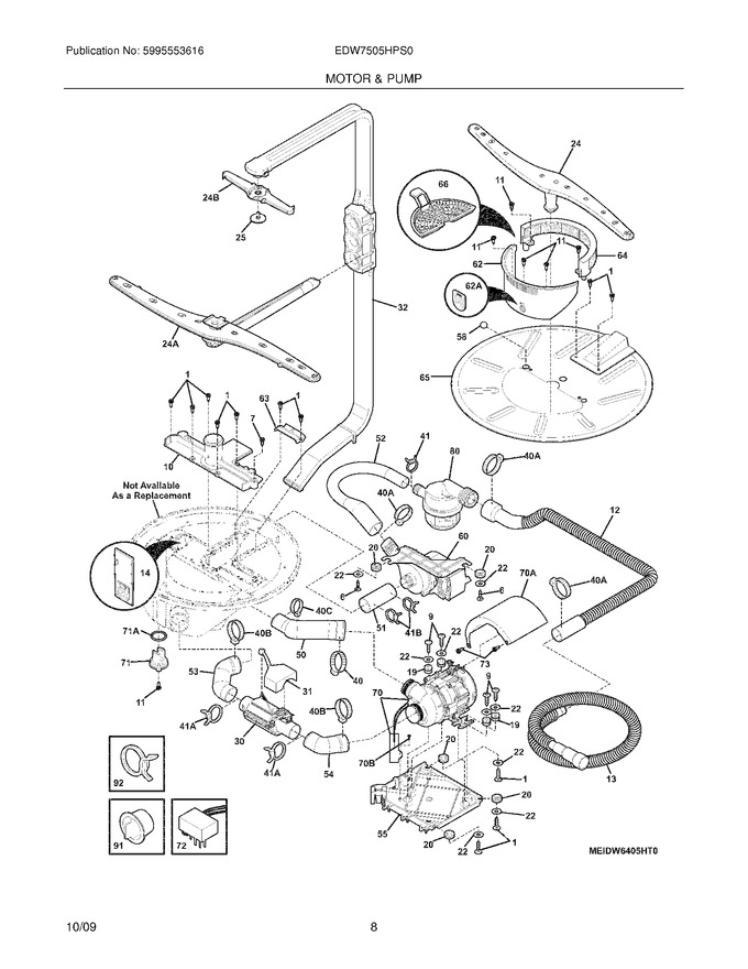 Diagram for EDW7505HPS0