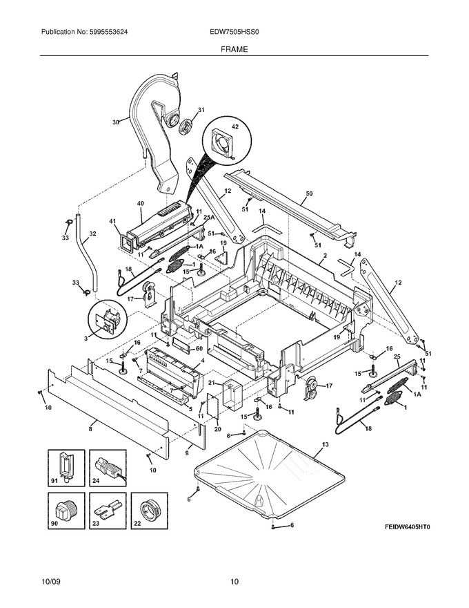 Diagram for EDW7505HSS0