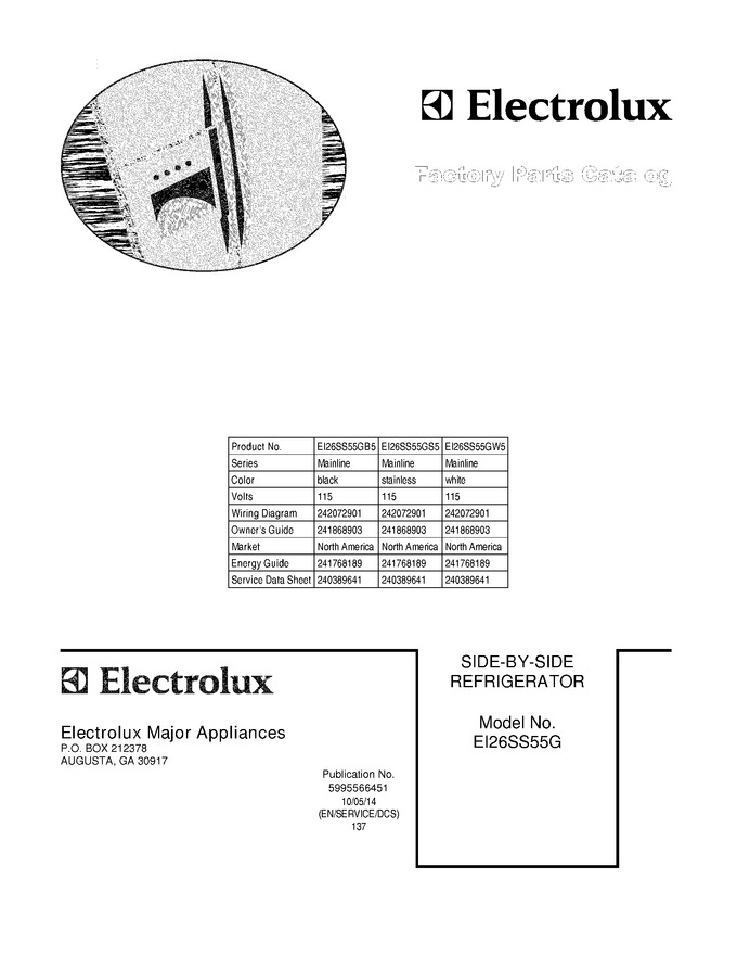 Diagram for EI26SS55GS5