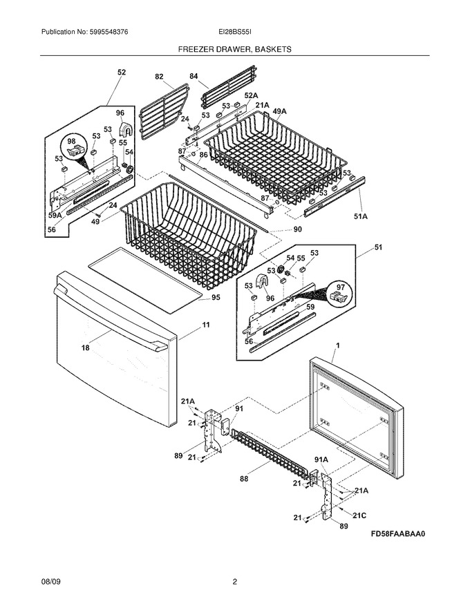Diagram for EI28BS55IW0