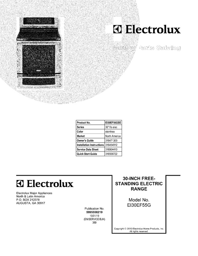 Diagram for EI30EF55GSE