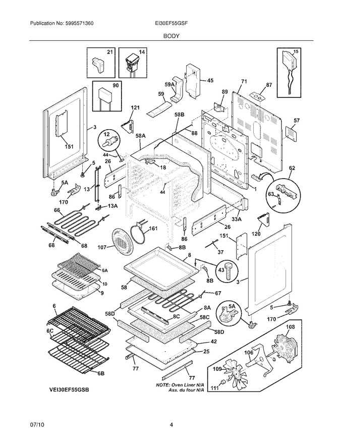 Diagram for EI30EF55GSF