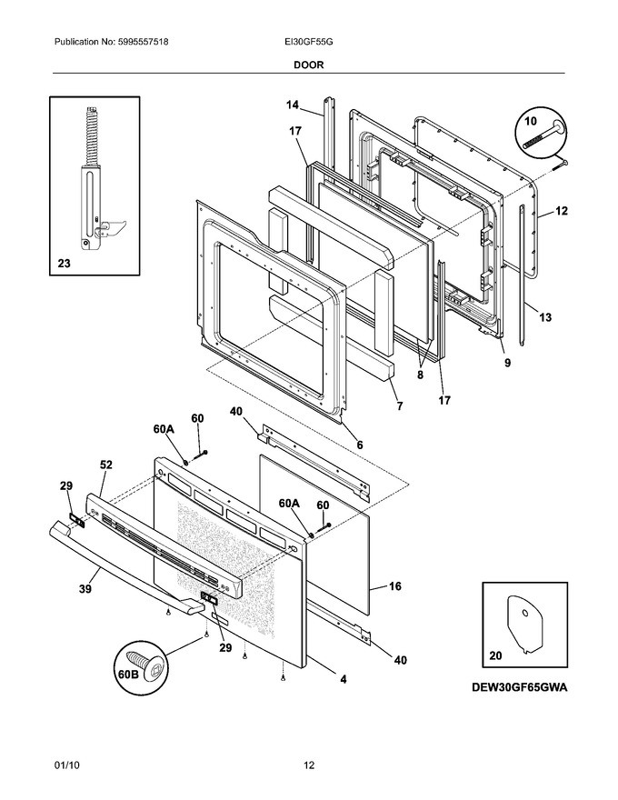 Diagram for EI30GF55GBC