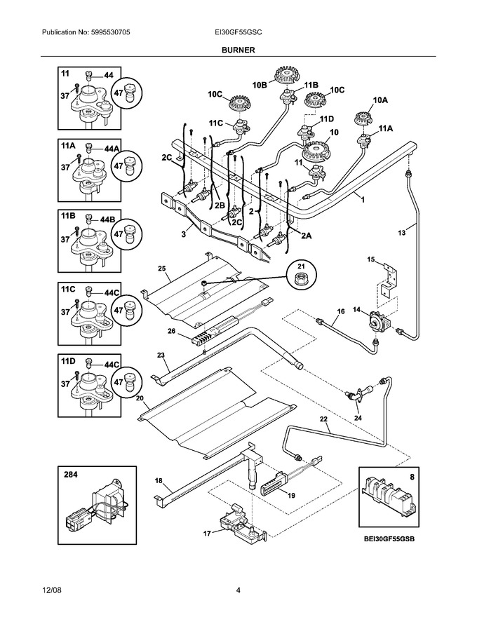 Diagram for EI30GF55GSC