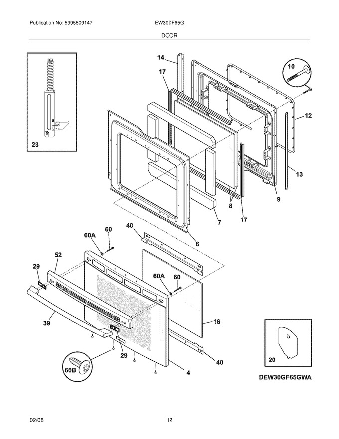 Diagram for EW30DF65GWA