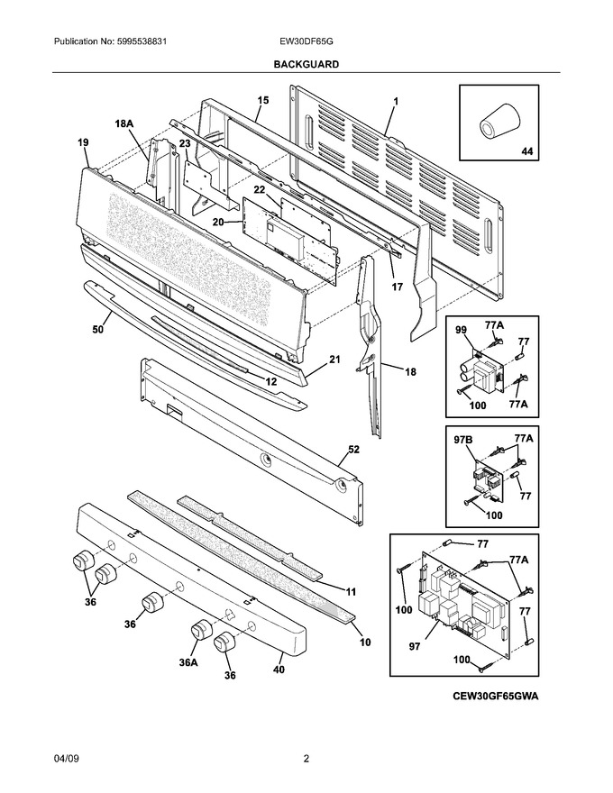 Diagram for EW30DF65GBC