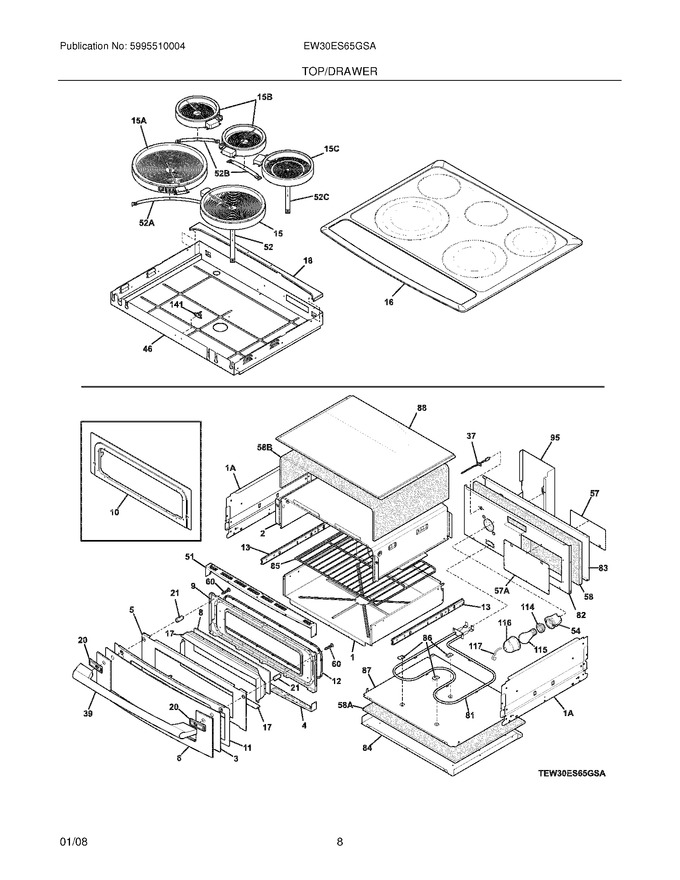 Diagram for EW30ES65GSA