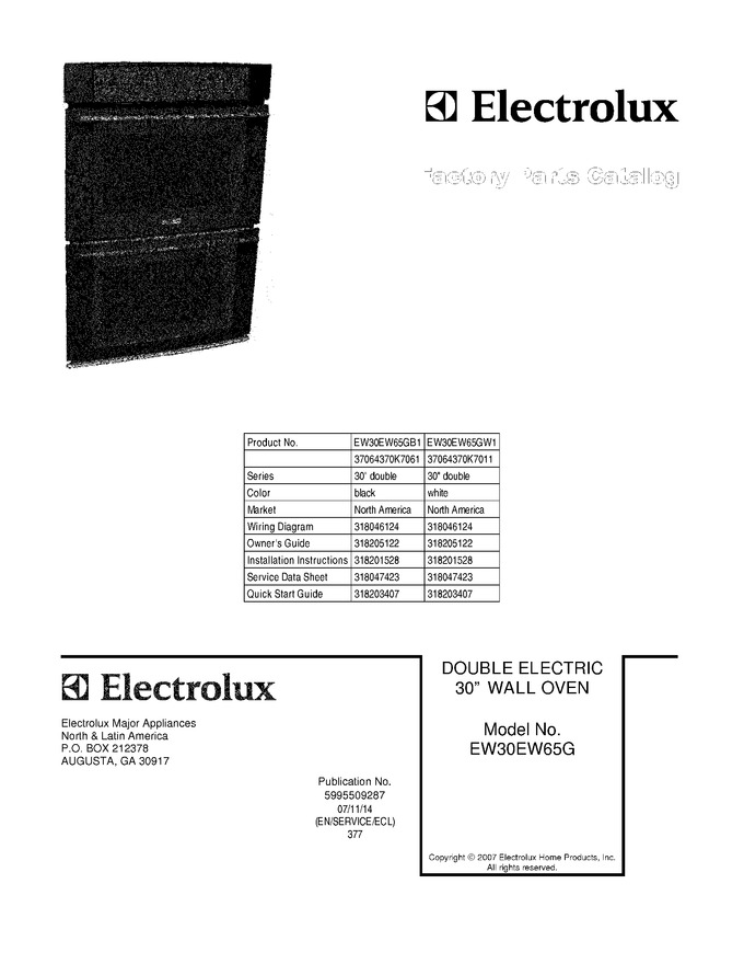 Diagram for EW30EW65GW1
