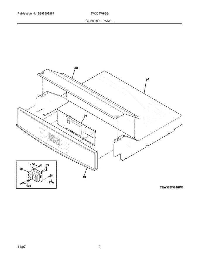 Diagram for EW30EW65GW1