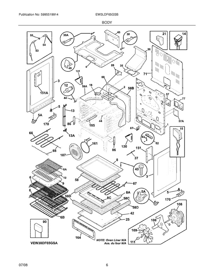 Diagram for EW3LDF65GSB