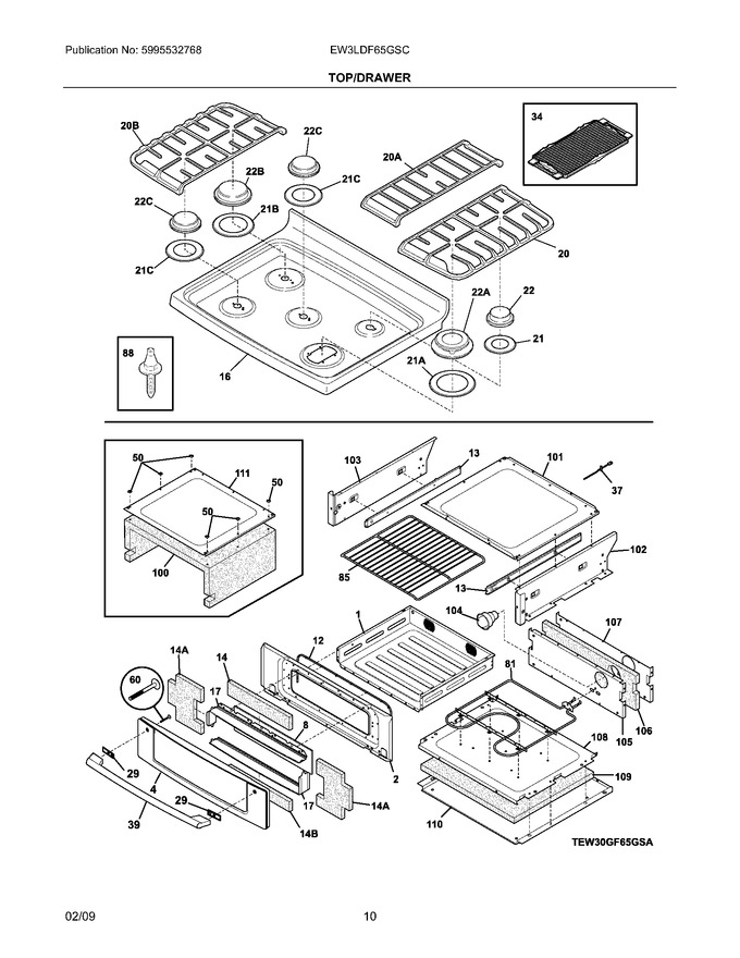 Diagram for EW3LDF65GSC