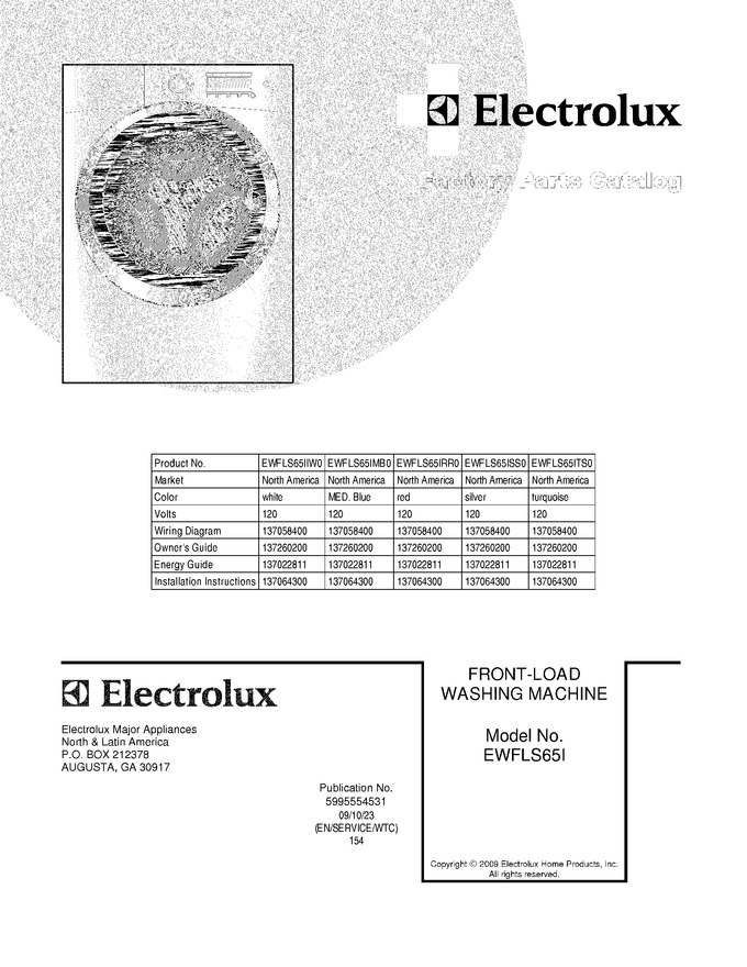 Diagram for EWFLS65ISS0