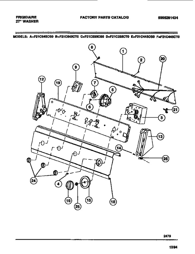 Diagram for F21C645CS0