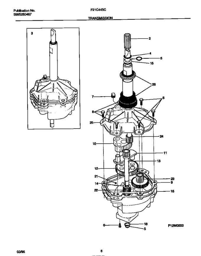 Diagram for F21C445CS3