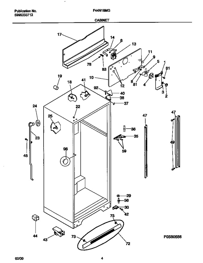 Diagram for F44N18MGW0