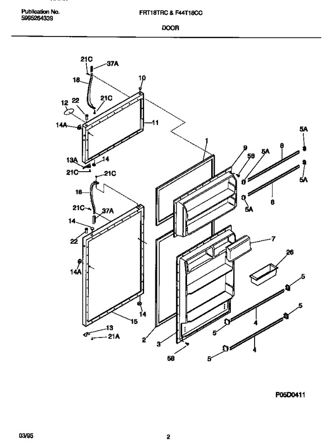 Diagram for FRT18TRCW0