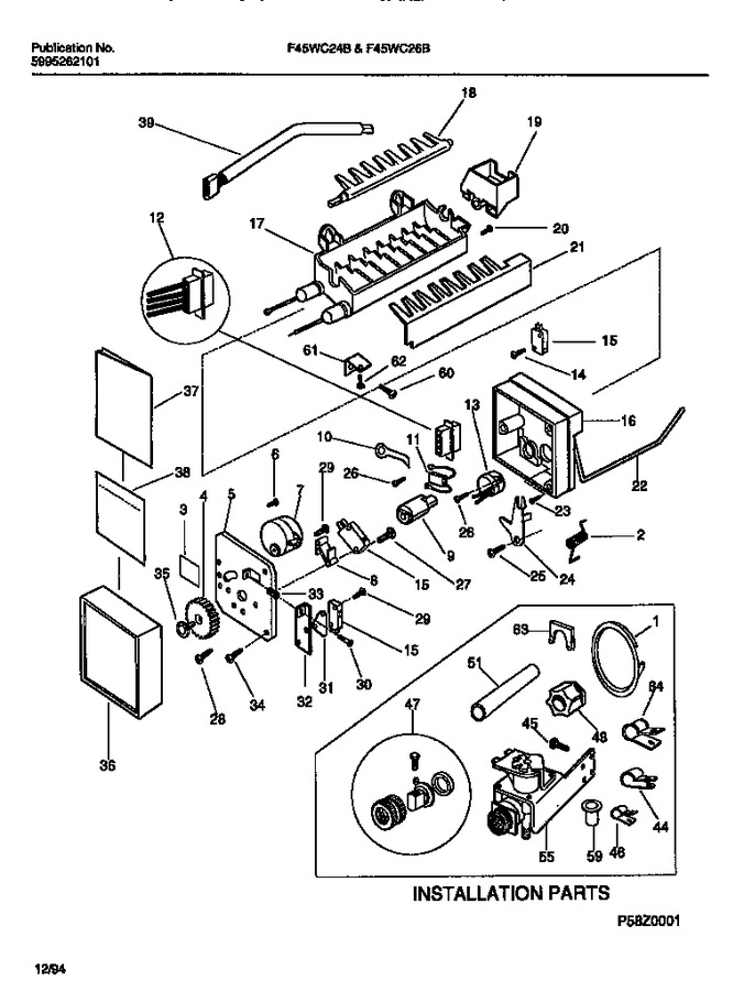 Diagram for F45WC26BD0