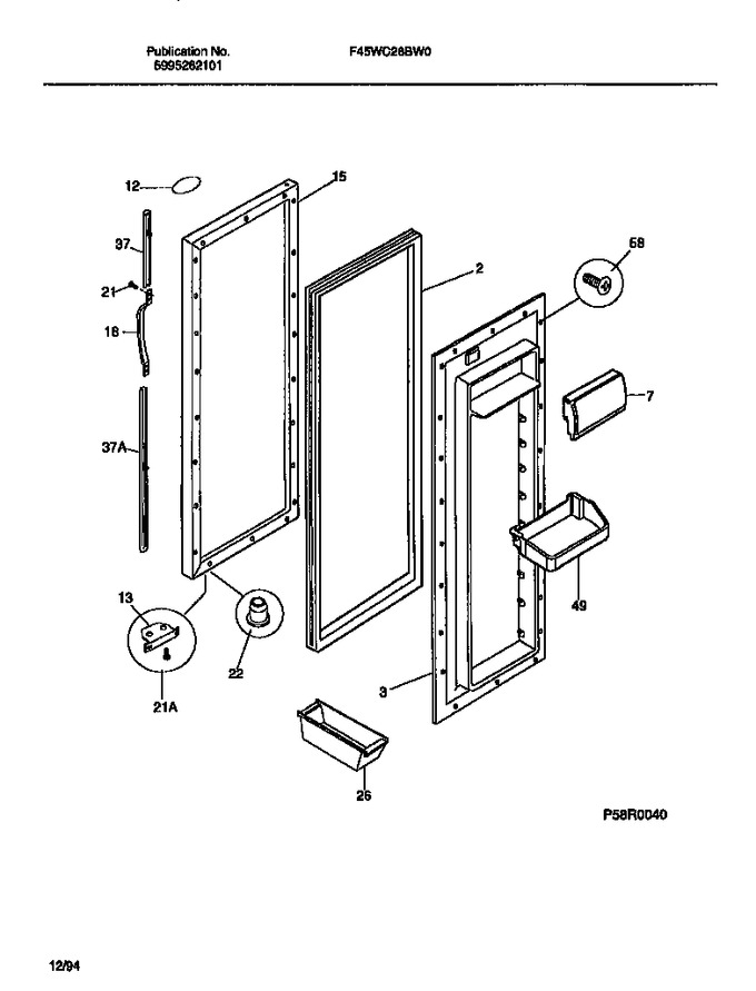 Diagram for F45WC24BD0