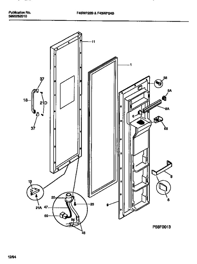 Diagram for F45WP22BW0