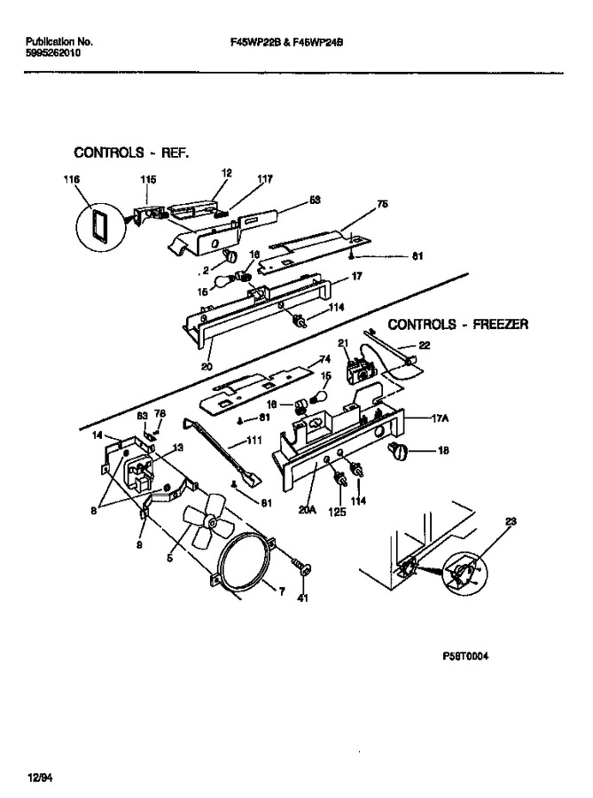Diagram for F45WP22BW0