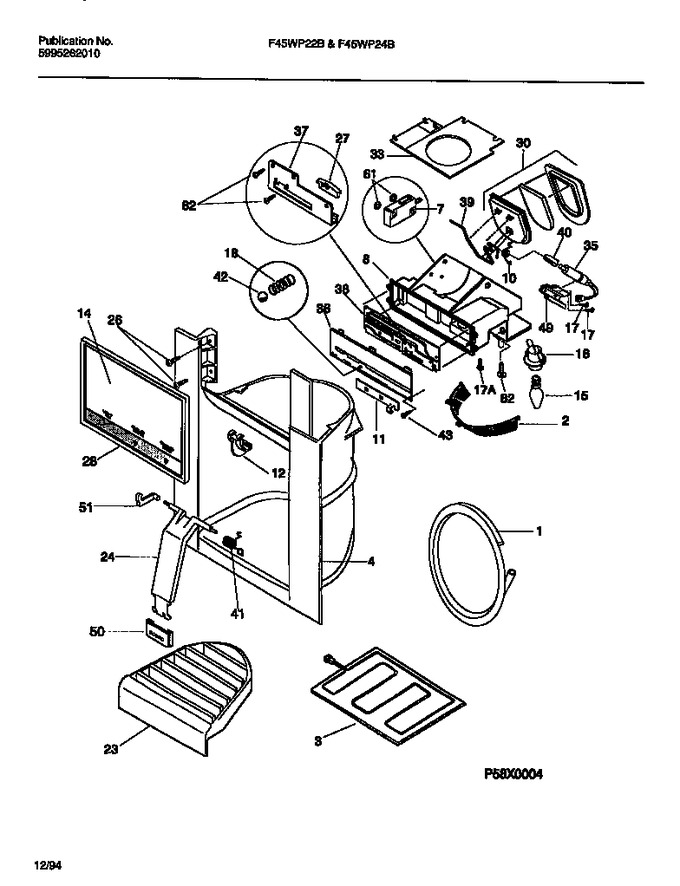 Diagram for F45WP22BW0