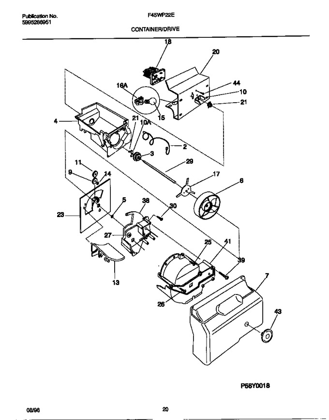 Diagram for F45WP22EW0