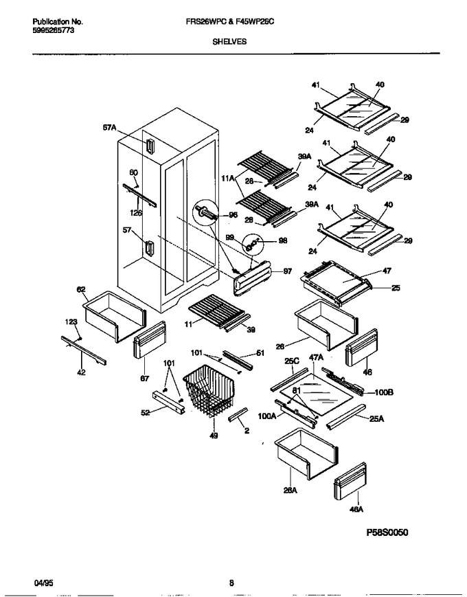 Diagram for F45WP26CW0
