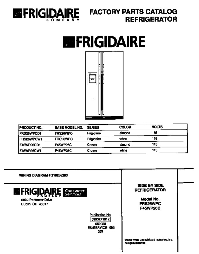 Diagram for FRS26WPCD1