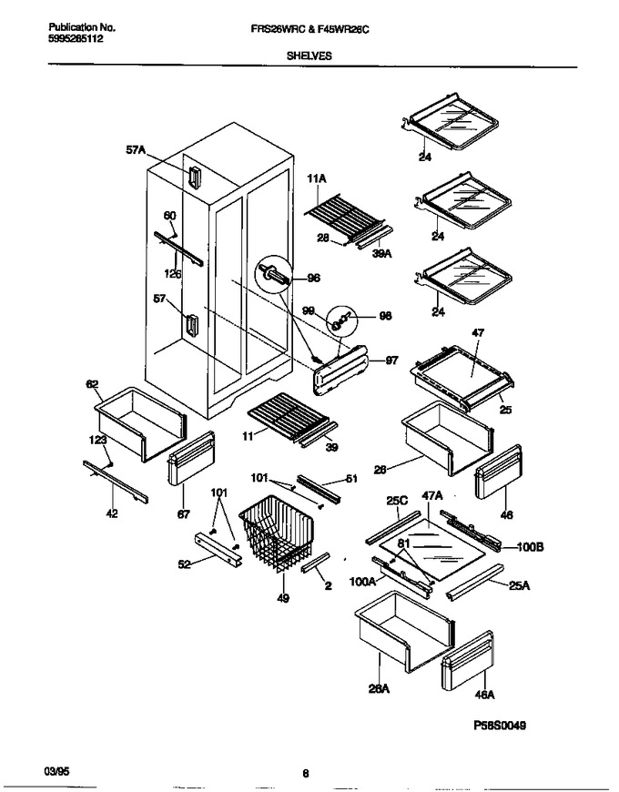 Diagram for F45WR26CW0