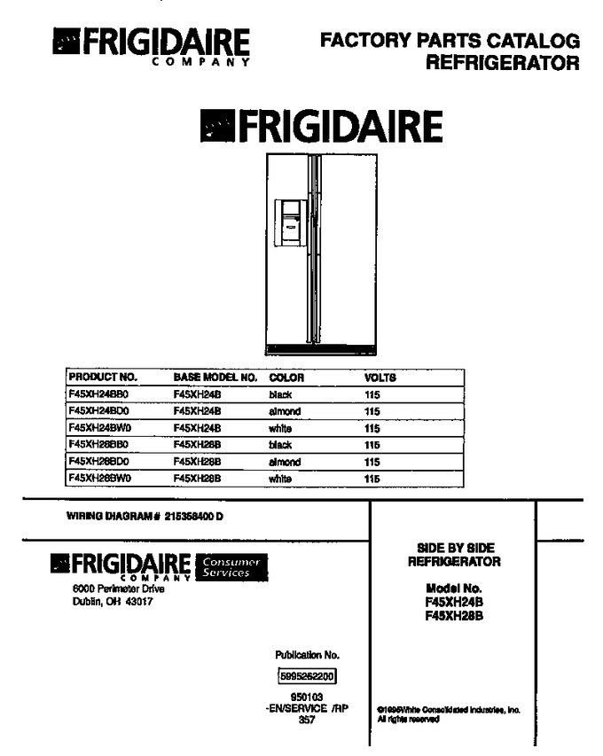 Diagram for F45XH24BD0