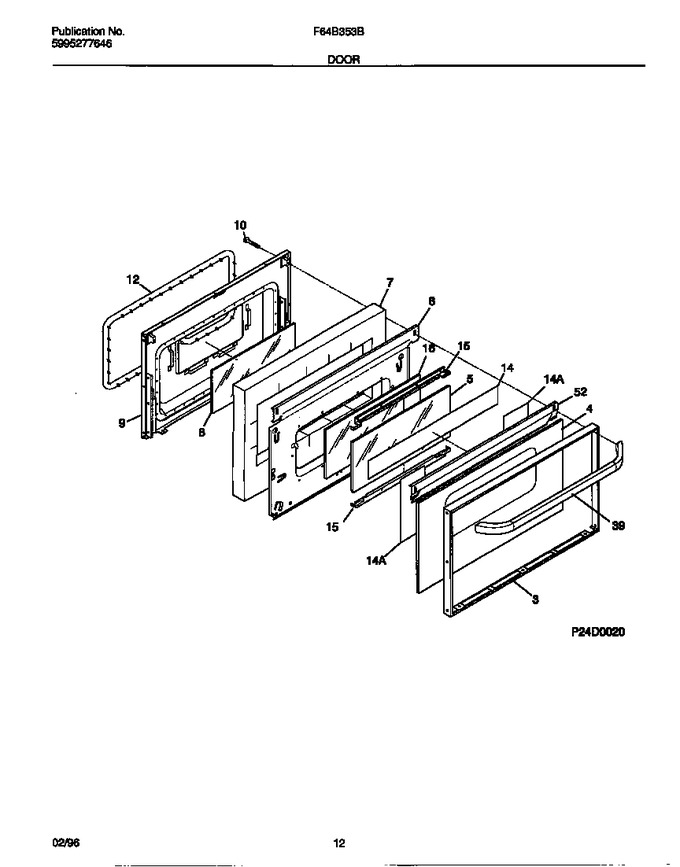 Diagram for F64B353BWB