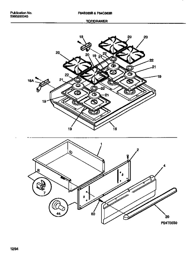 Diagram for F64B363BWA