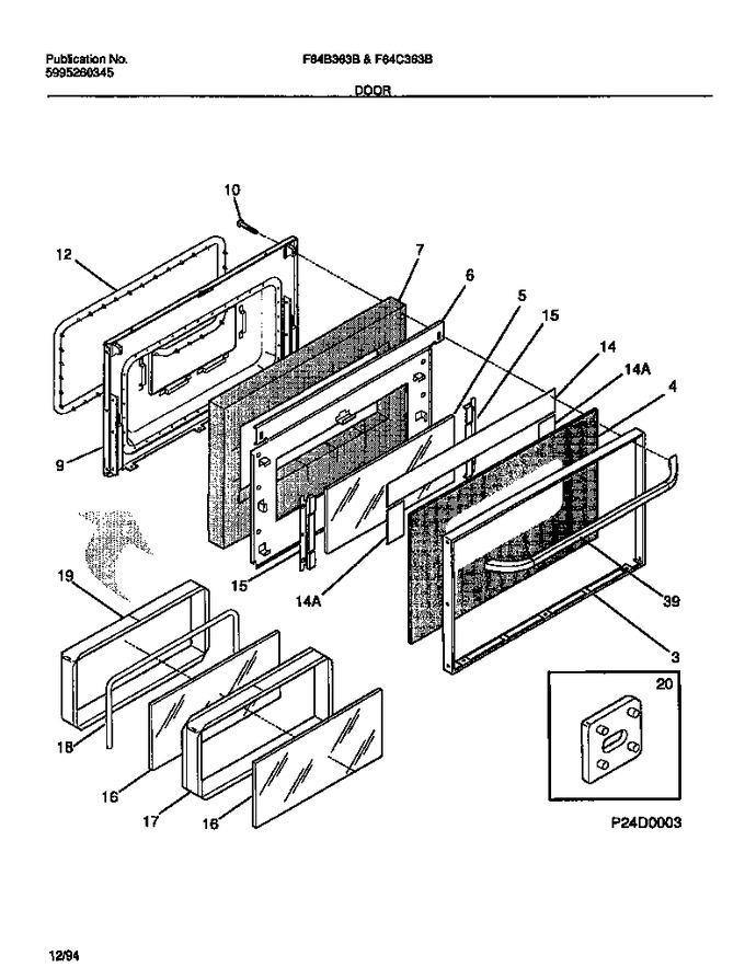 Diagram for F64B363BWA