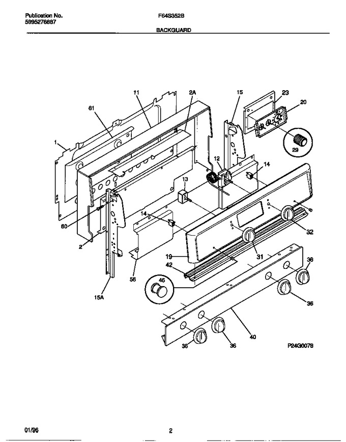 Diagram for F64S352BWB