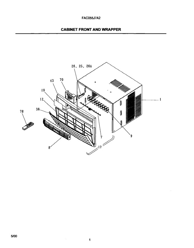 Diagram for FAC055J7A2