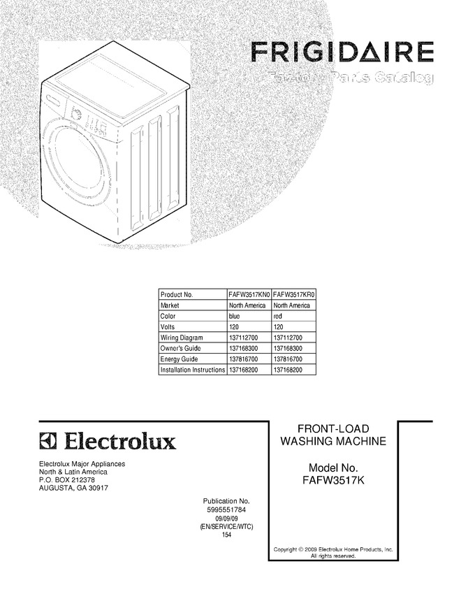 Diagram for FAFW3517KR0