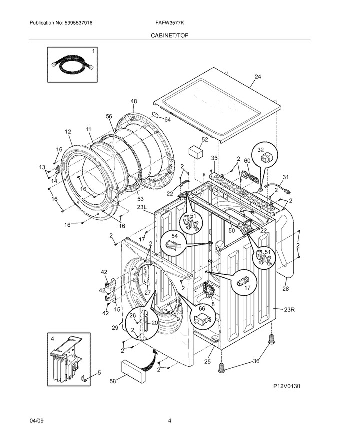 Diagram for FAFW3577KW0