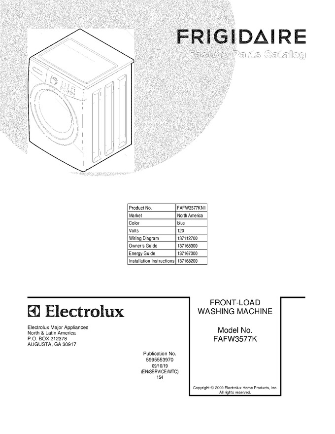 Diagram for FAFW3577KN1
